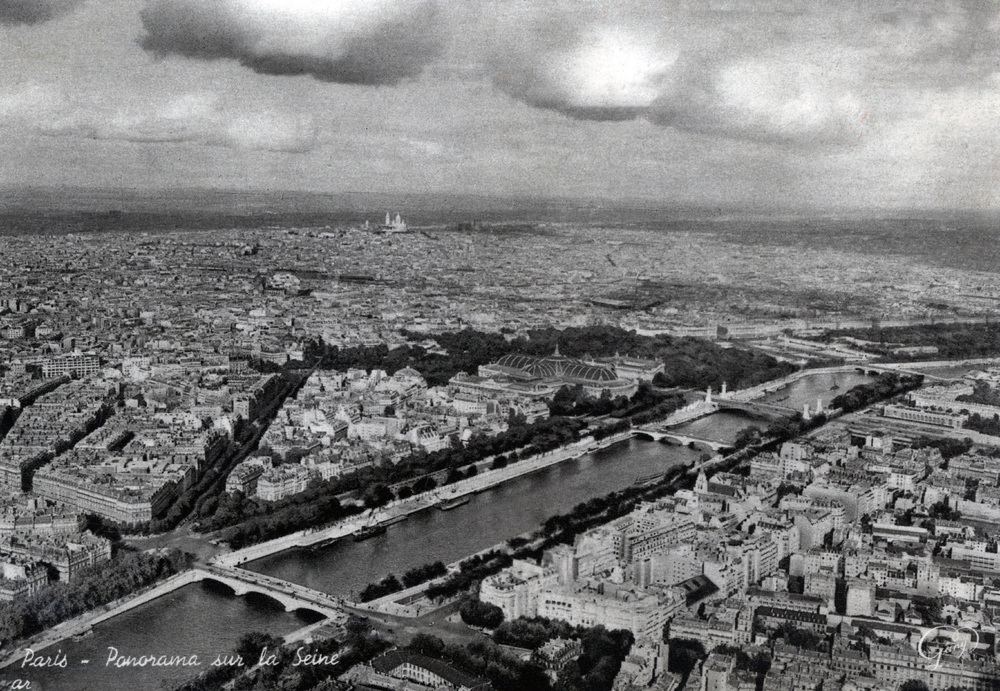 Panorama Paryża, 1950 r. (wyd. Editions Gany, Paryż; IPN Ka 08/2177, t. 7)