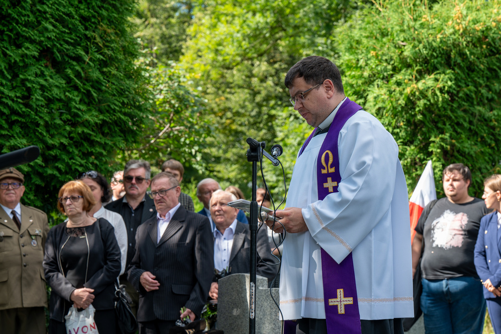 Pogrzeb mjr. Stanisława Turskiego  ps. „Czarnocki”. Fot. Krzysztof Łojko/IPN