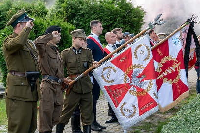 Pogrzeb mjr. Stanisława Turskiego  ps. „Czarnocki”. Fot. Krzysztof Łojko/IPN