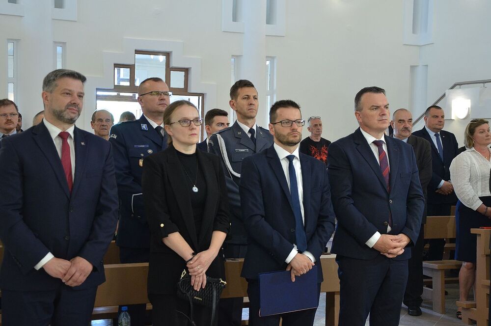 Wadowice. Uroczystości pogrzebowe Mariana Misiaka, Żołnierza Wyklętego. Fot. Janusz Ślęzak (IPN)