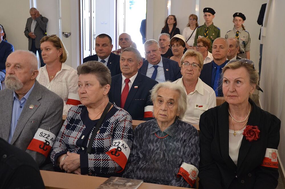 Wadowice. Uroczystości pogrzebowe Mariana Misiaka, Żołnierza Wyklętego. Fot. Janusz Ślęzak (IPN)