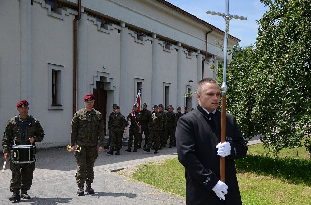 Wadowice. Uroczystości pogrzebowe Mariana Misiaka, Żołnierza Wyklętego. Fot. Janusz Ślęzak (IPN)