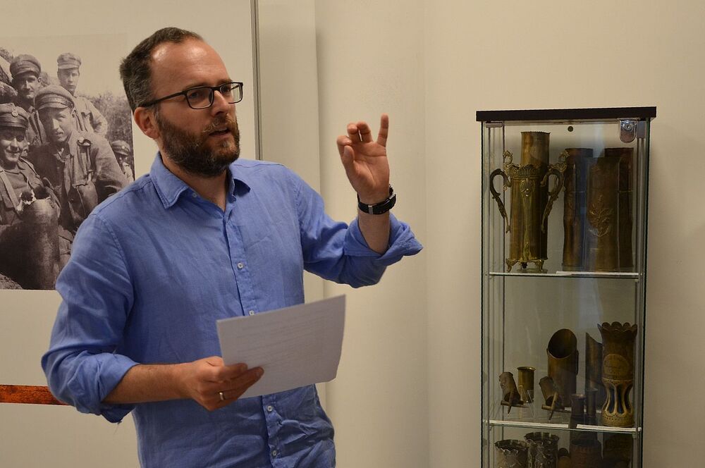 Wystawa „Sztuka okopowa” w Myślenicach. Fot. Janusz Ślęzak (IPN)