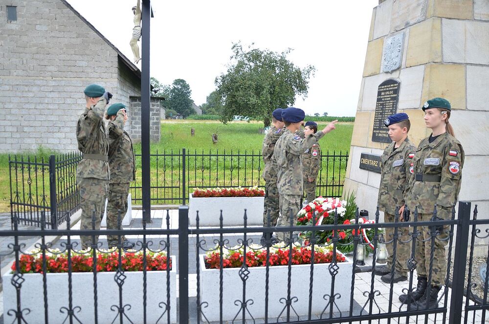 81. rocznica niemieckiej pacyfikacji Kaszowa. Fot. Janusz Ślęzak (IPN)