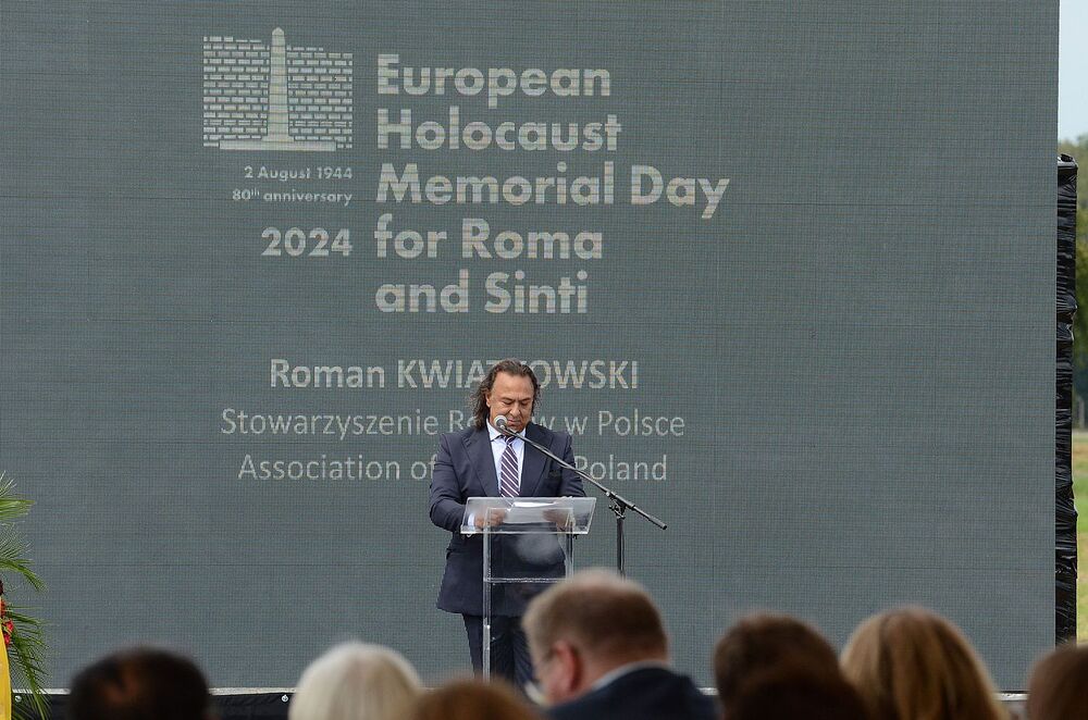 Dzień Pamięci o Zagładzie Romów i Sinti. Fot. Janusz Ślęzak (IPN)