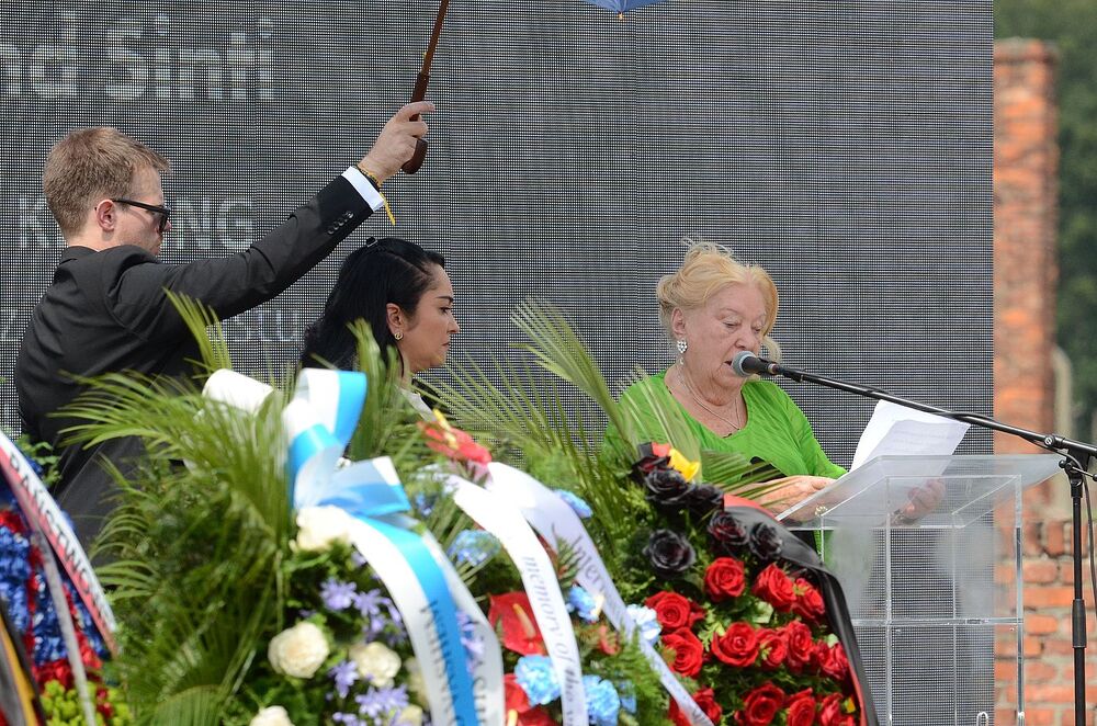 Dzień Pamięci o Zagładzie Romów i Sinti. Fot. Janusz Ślęzak (IPN)