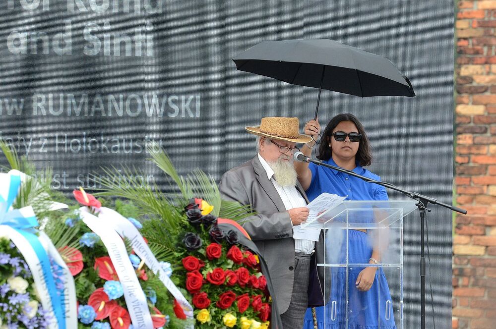 Dzień Pamięci o Zagładzie Romów i Sinti. Fot. Janusz Ślęzak (IPN)