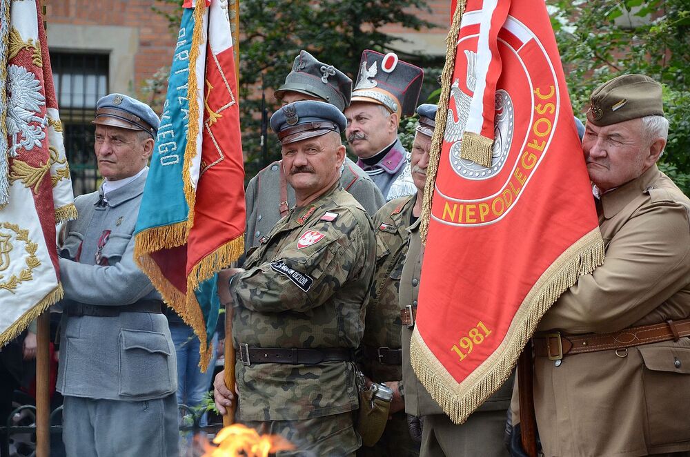 110. rocznica wymarszu Pierwszej Kompanii Kadrowej. Fot. Janusz Ślęzak (IPN)