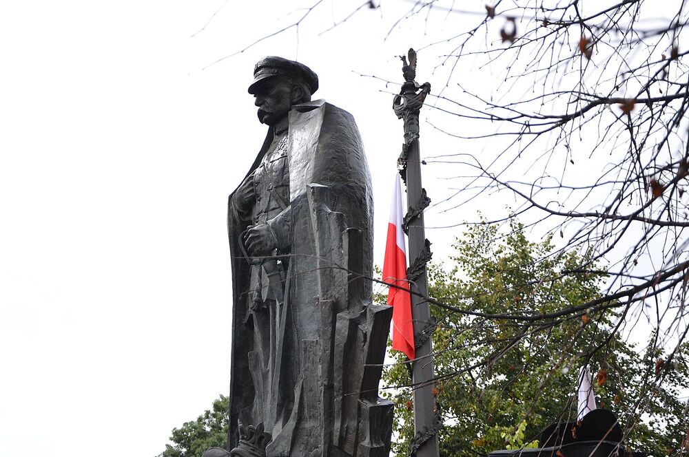 110. rocznica wymarszu Pierwszej Kompanii Kadrowej. Fot. Janusz Ślęzak (IPN)