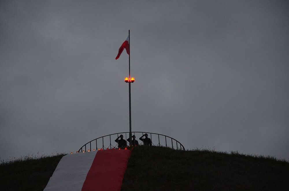 110. rocznica wymarszu Pierwszej Kompanii Kadrowej. Fot. Janusz Ślęzak (IPN)