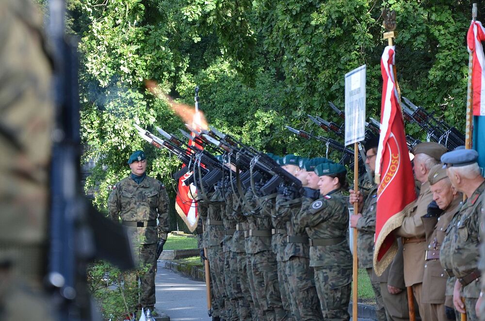 110. rocznica wymarszu Pierwszej Kompanii Kadrowej. Fot. Janusz Ślęzak (IPN)