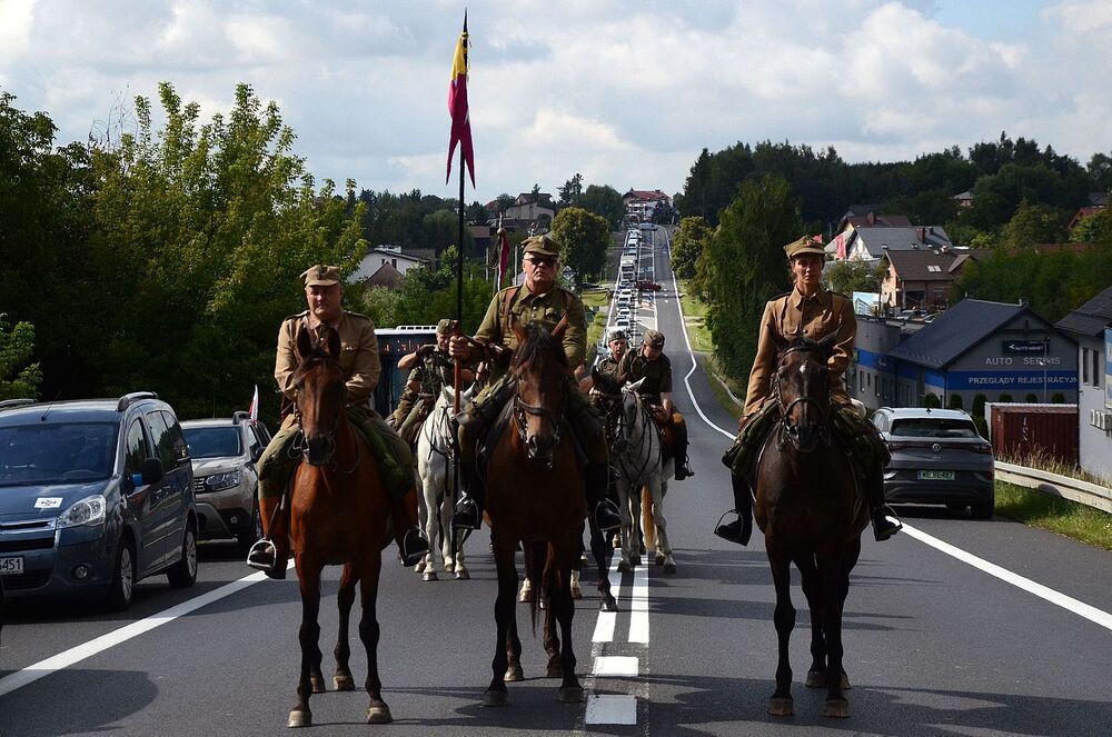 110. rocznica wymarszu Pierwszej Kompanii Kadrowej. Fot. Janusz Ślęzak (IPN)