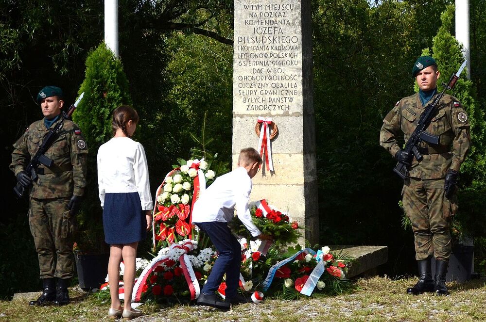 110. rocznica wymarszu Pierwszej Kompanii Kadrowej. Fot. Janusz Ślęzak (IPN)