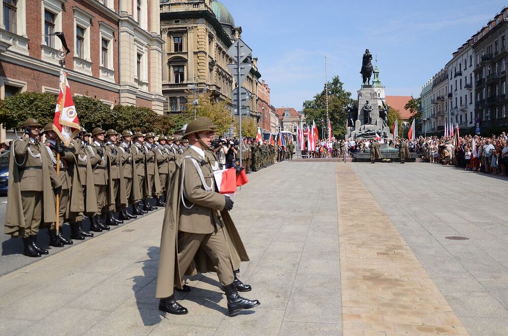 Święto Wojska Polskiego w Krakowie. Fot. Janusz Ślęzak (IPN)