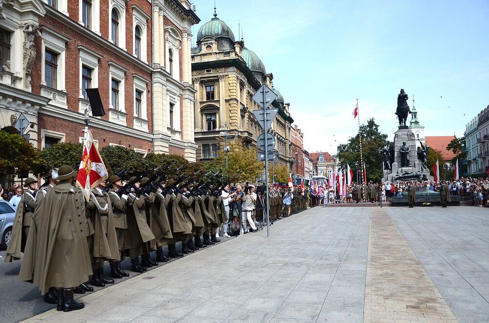 Święto Wojska Polskiego w Krakowie. Fot. Janusz Ślęzak (IPN)