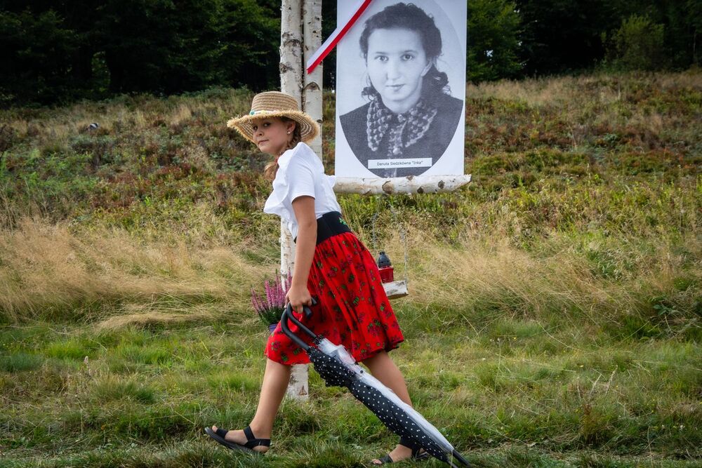 Uroczystość w hołdzie ks. Gurgaczowi i żołnierzom PPAN. Fot. Agnieszka Masłowska (IPN)