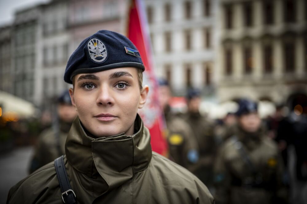 XI Krakowskie Zaduszki za Żołnierzy Wyklętych – Niezłomnych. Fot. Agnieszka Masłowska (IPN)