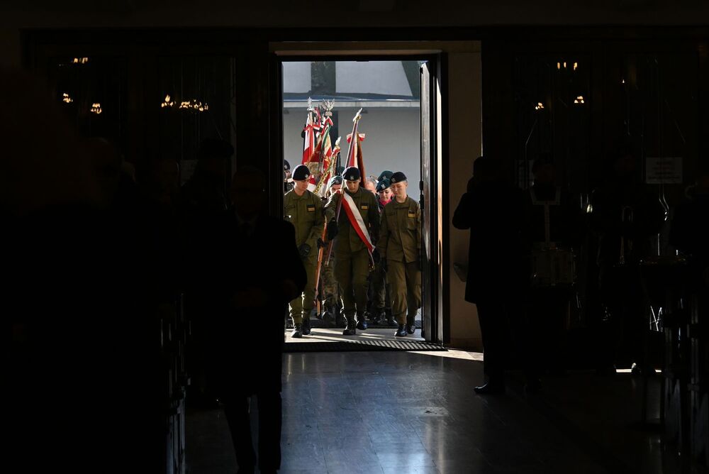 W Tarnowie pochowano gen. Zdzisława Baszaka. Fot. Janusz Ślęzak (IPN)