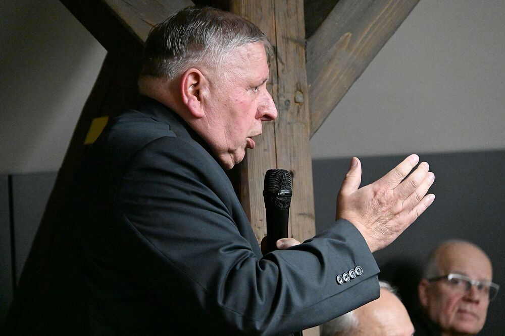 Kraków. Pokaz filmu oraz dyskusja o idei Krzyża Wolności i Solidarności. Fot. Janusz Ślęzak (IPN)