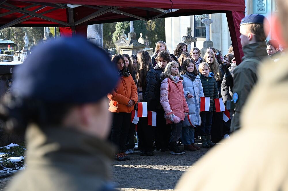 Krakowskie obchody 162. rocznicy wybuchu powstania styczniowego. Fot. Janusz Ślęzak (IPN)