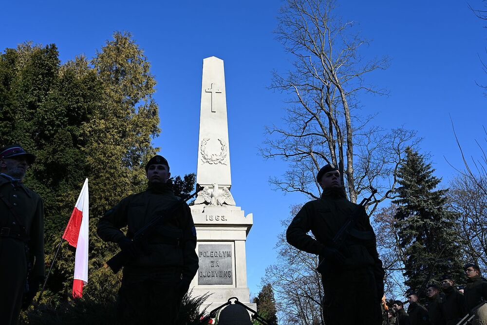 Krakowskie obchody 162. rocznicy wybuchu powstania styczniowego. Fot. Janusz Ślęzak (IPN)