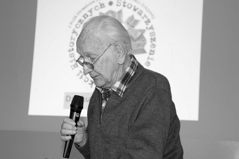 Andrzej Urbaniec podczas otwarcia Izby Pamięci 1. psp AK w Słopnicach, w 2019 r. Fot. ze zbiorów Gminy Słopnice