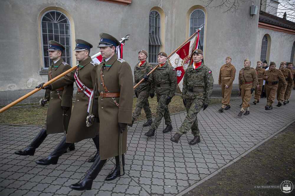 Pogrzeb Andrzeja Urbańca ps. „Grzechotnik”. Fot. 2 Korpus Polski