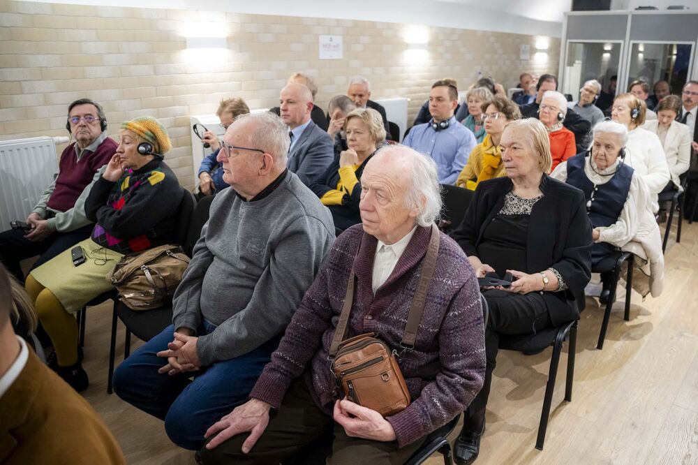 Dyskusja w siedzibie NEB w Budapeszcie. Fot. NEB