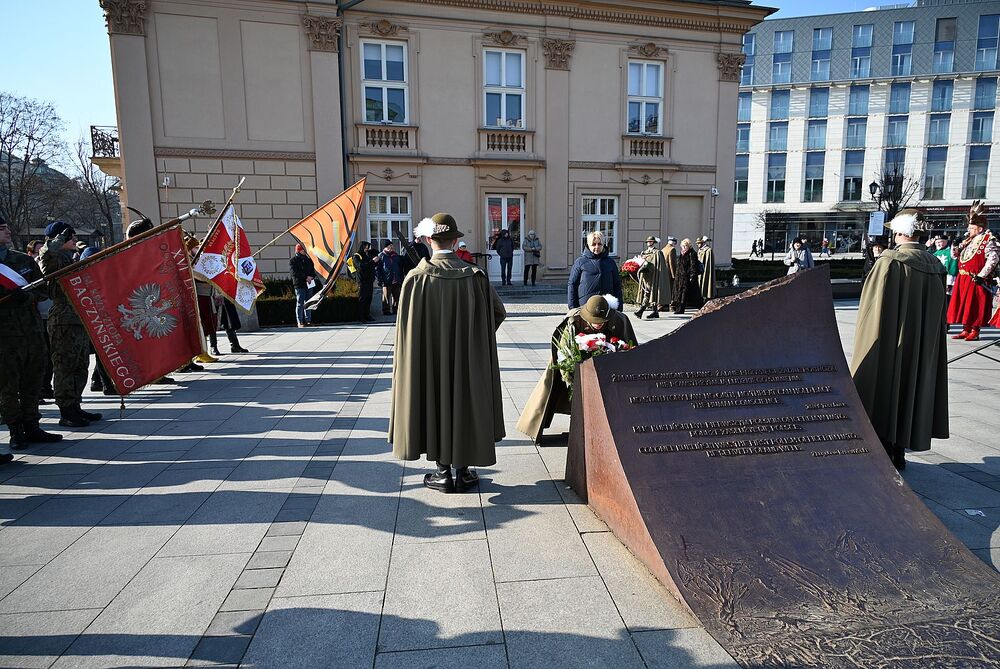 21. rocznica śmierci Ryszarda Kuklińskiego. Uroczystość w Krakowie. Fot. Janusz Ślęzak (IPN)