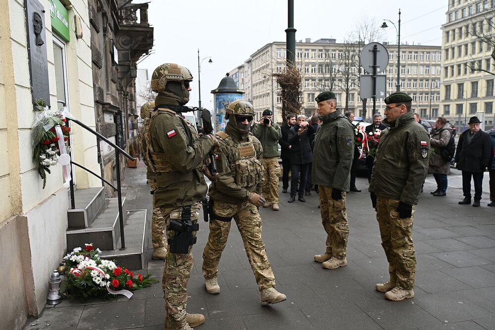 Kraków. Uroczystości w 72. rocznicę śmierci gen. Fieldorfa „Nila”. Fot. Janusz Ślęzak (IPN)