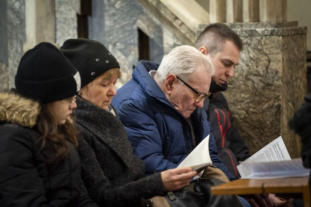 Uroczystości pogrzebowe trzech Żołnierzy Wyklętych w Krakowie. Fot. Agnieszka Masłowska (IPN)