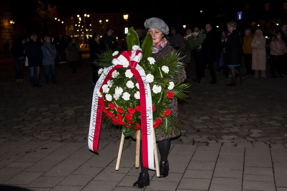 Uroczystości katyńskie w Krakowie. Fot. Agnieszka Masłowska (IPN)