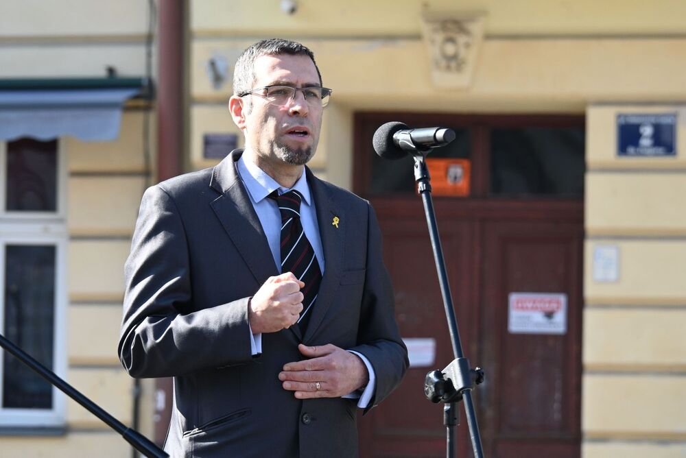 82. rocznica likwidacji krakowskiego getta. Fot. Janusz Ślęzak (IPN)