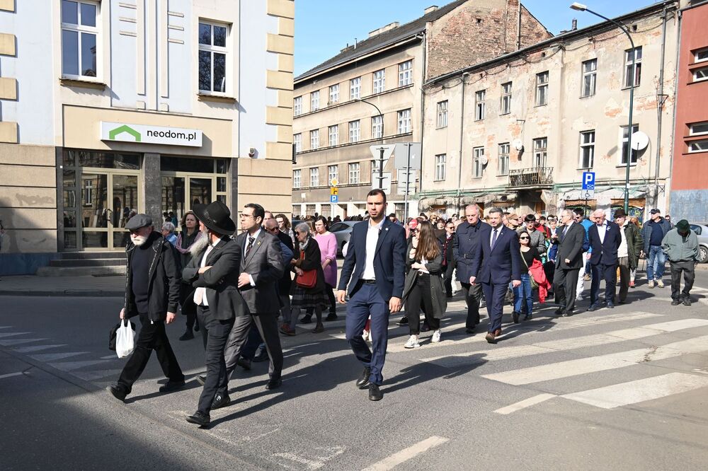 82. rocznica likwidacji krakowskiego getta. Fot. Janusz Ślęzak (IPN)