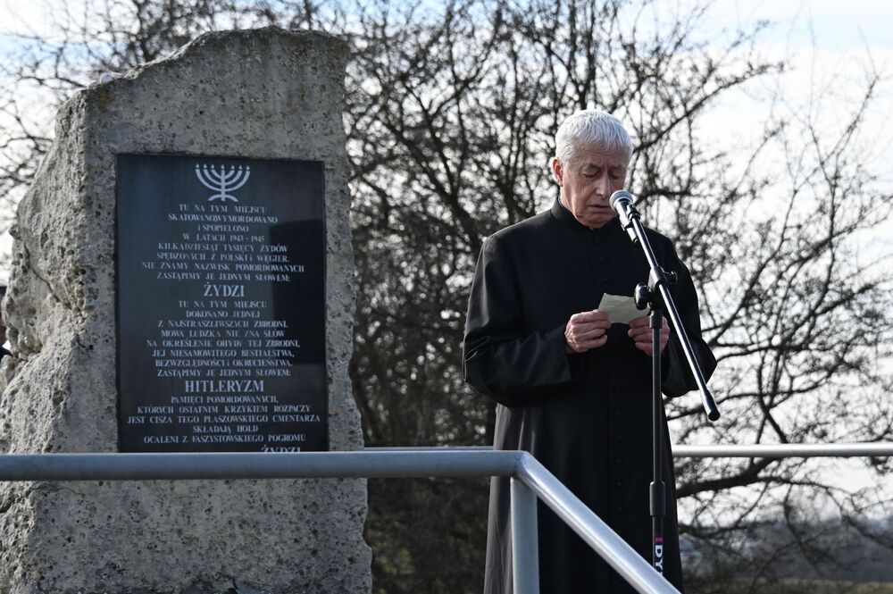 82. rocznica likwidacji krakowskiego getta. Fot. Janusz Ślęzak (IPN)