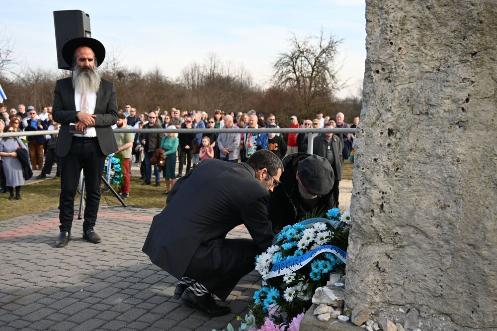 82. rocznica likwidacji krakowskiego getta. Fot. Janusz Ślęzak (IPN)