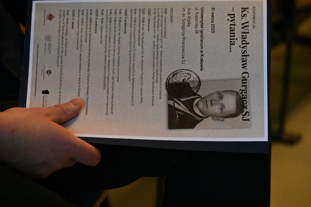 Konferencja naukowa „Ks. Władysław Gurgacz SJ – pytania...”. Fot. Janusz Ślęzak (IPN)