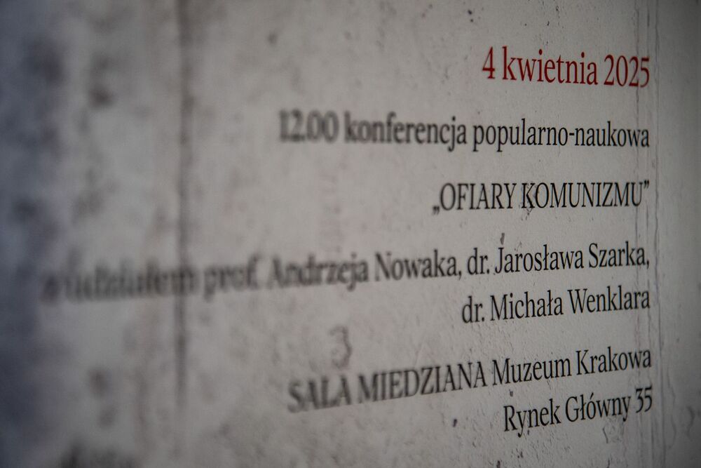 Konferencja popularnonaukowa „Ofiary komunizmu”. Fot. Agnieszka Masłowska (IPN)