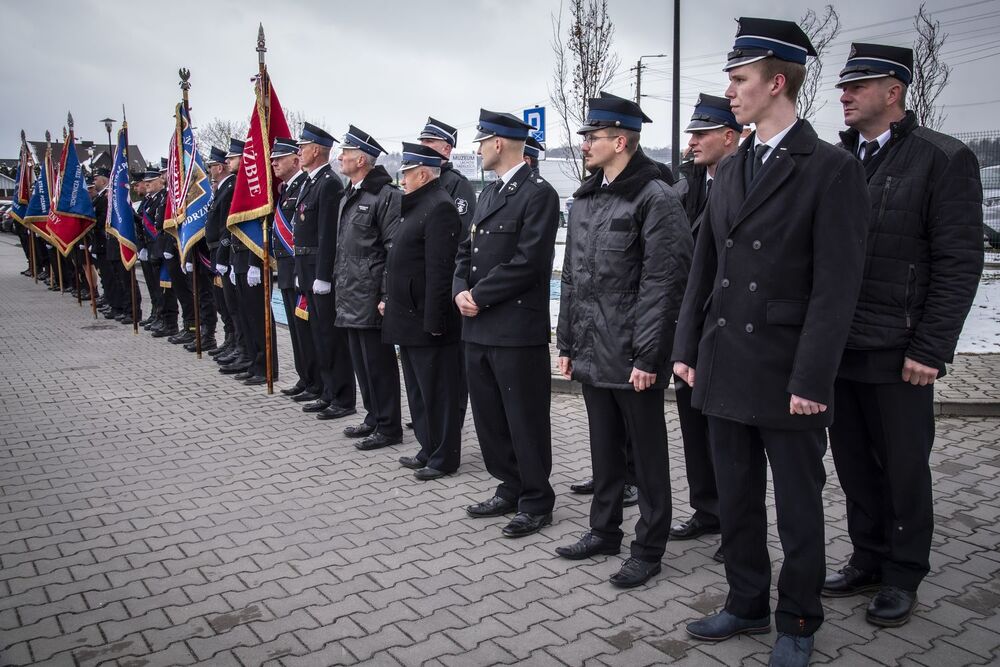 W Podegrodziu odsłonięto tablicę pamięci Stanisława Berowskiego. Fot. Agnieszka Masłowska (IPN)