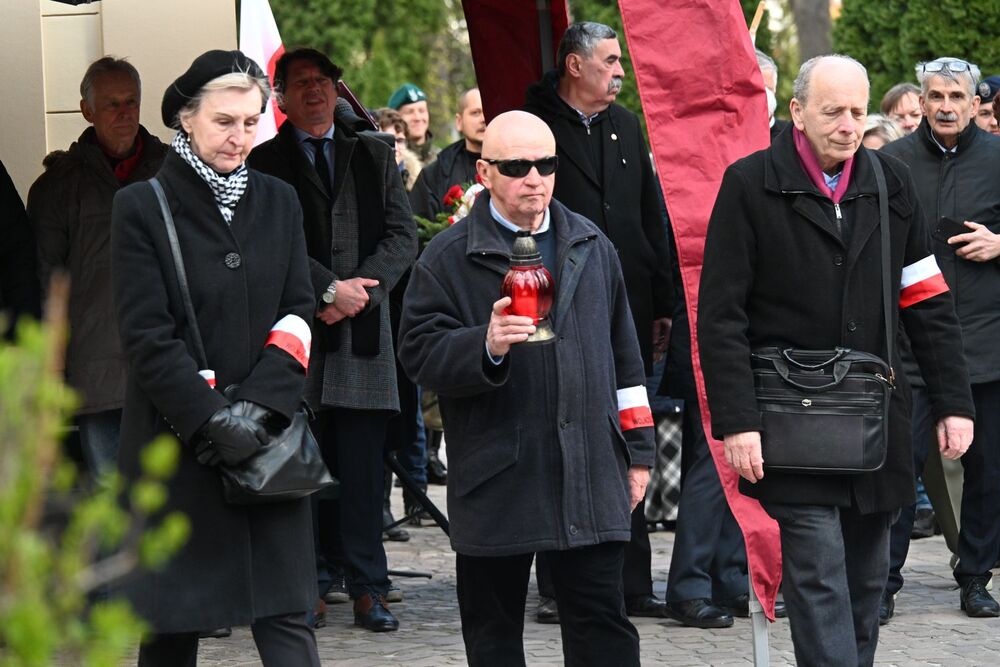 30. rocznica odsłonięcia Symbolicznej Mogiły Ofiar Komunizmu na cmentarzu Rakowickim. Fot. Janusz Ślęzak (IPN)