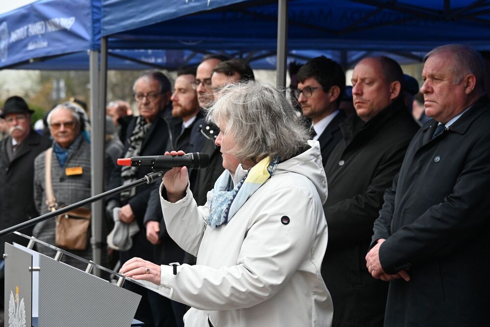 Krakowskie uroczystości poświęcone ofiarom zbrodni katyńskiej. Fot. Janusz Ślęzak (IPN)