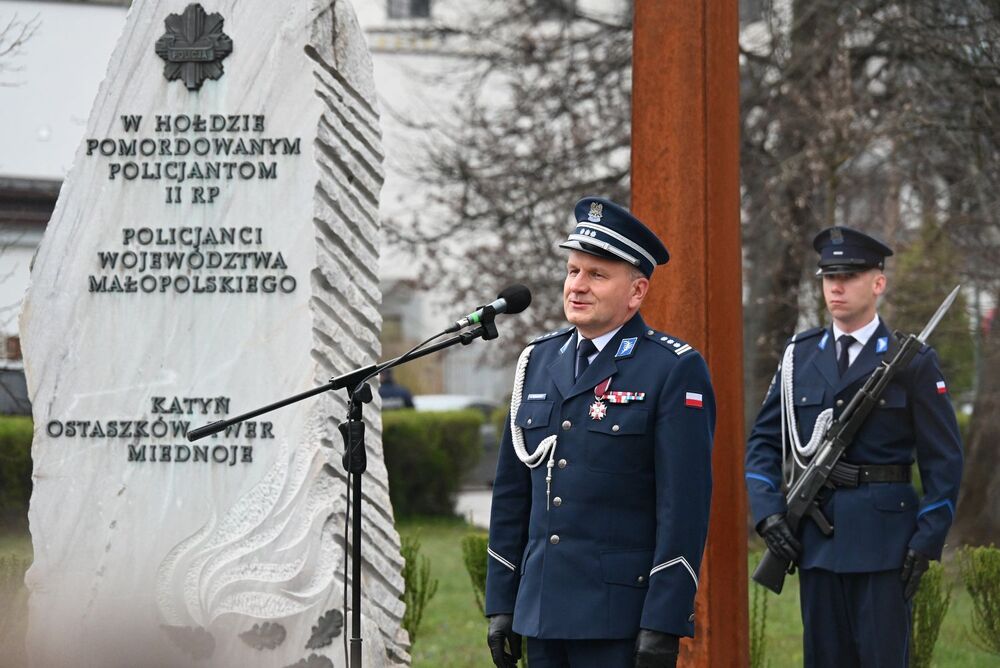 Krakowskie uroczystości poświęcone ofiarom zbrodni katyńskiej. Fot. Janusz Ślęzak (IPN)