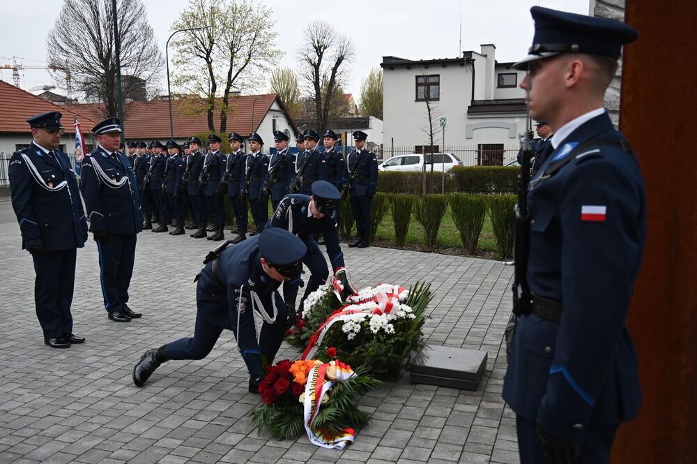 Krakowskie uroczystości poświęcone ofiarom zbrodni katyńskiej. Fot. Janusz Ślęzak (IPN)