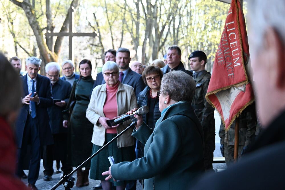 Otwarcie wystawy IPN o obronie Krzyża Nowohuckiego. Fot. Janusz Ślęzak (IPN)