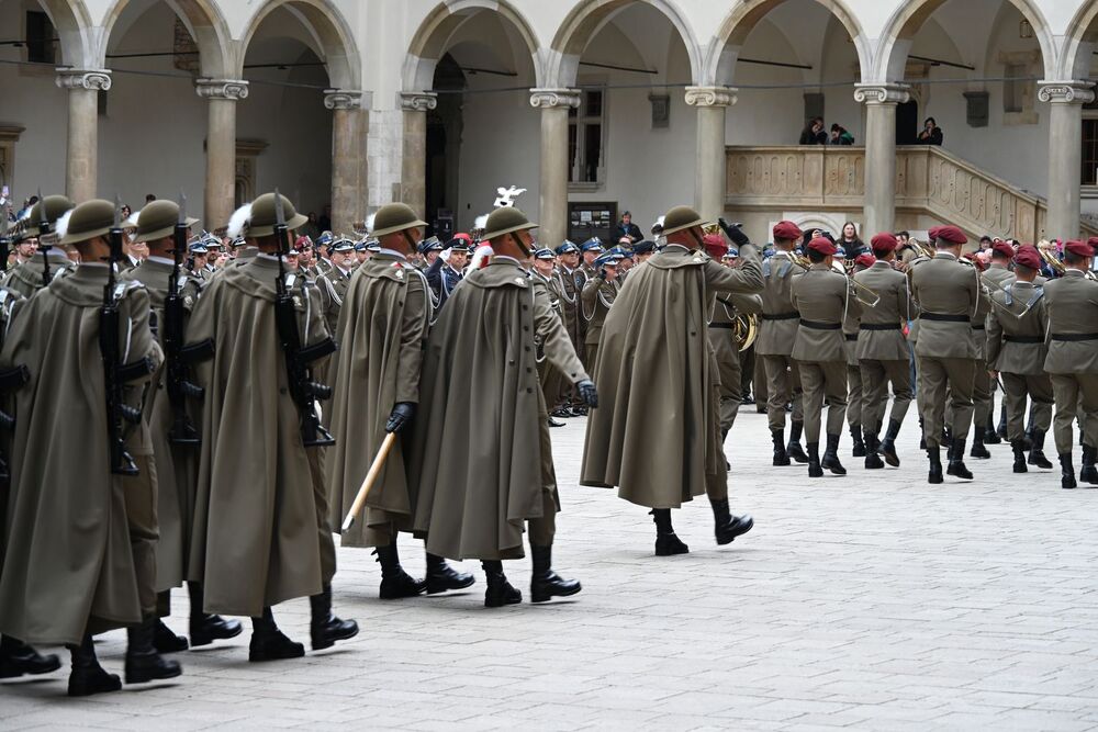 Święto 2. Korpusu Polskiego w Krakowie. Fot. Janusz Ślęzak (IPN)