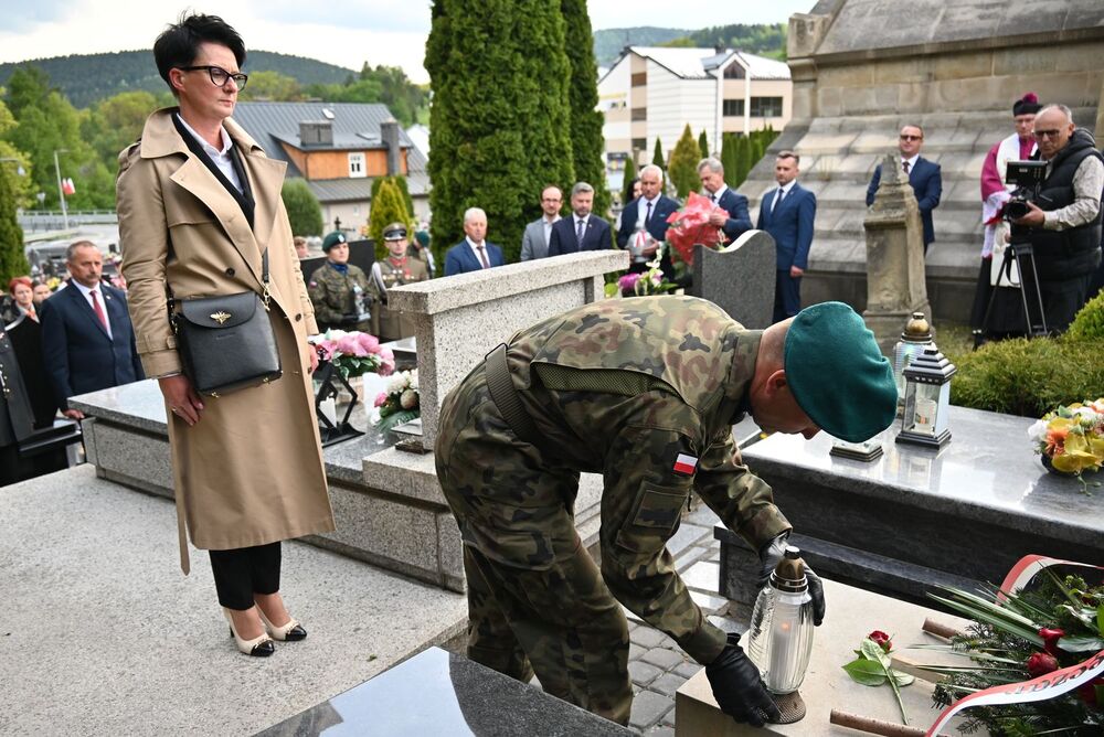 80. rocznica śmierci Genowefy Kroczek „Lotte”. Fot. Janusz Ślęzak (IPN)