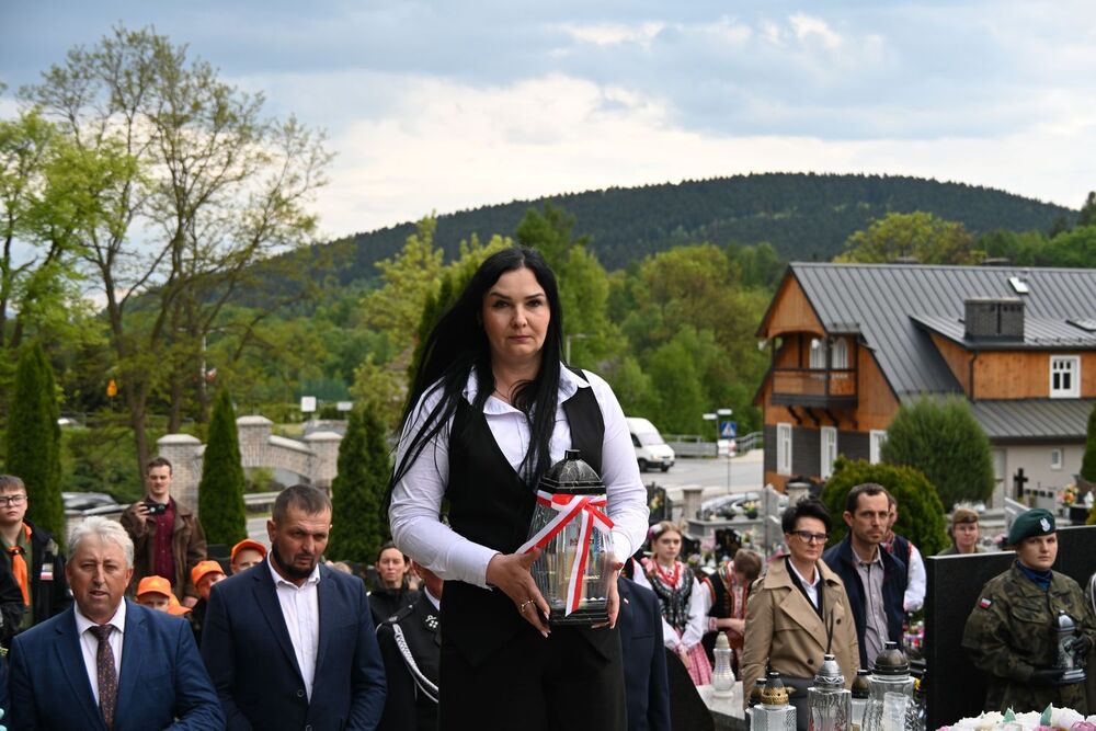 80. rocznica śmierci Genowefy Kroczek „Lotte”. Fot. Janusz Ślęzak (IPN)