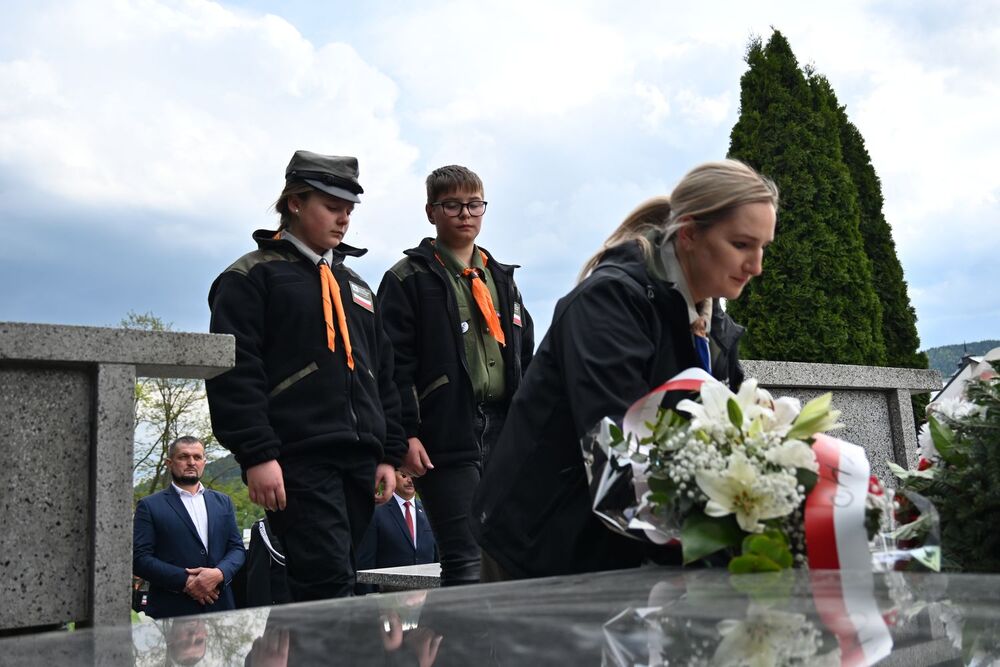 80. rocznica śmierci Genowefy Kroczek „Lotte”. Fot. Janusz Ślęzak (IPN)