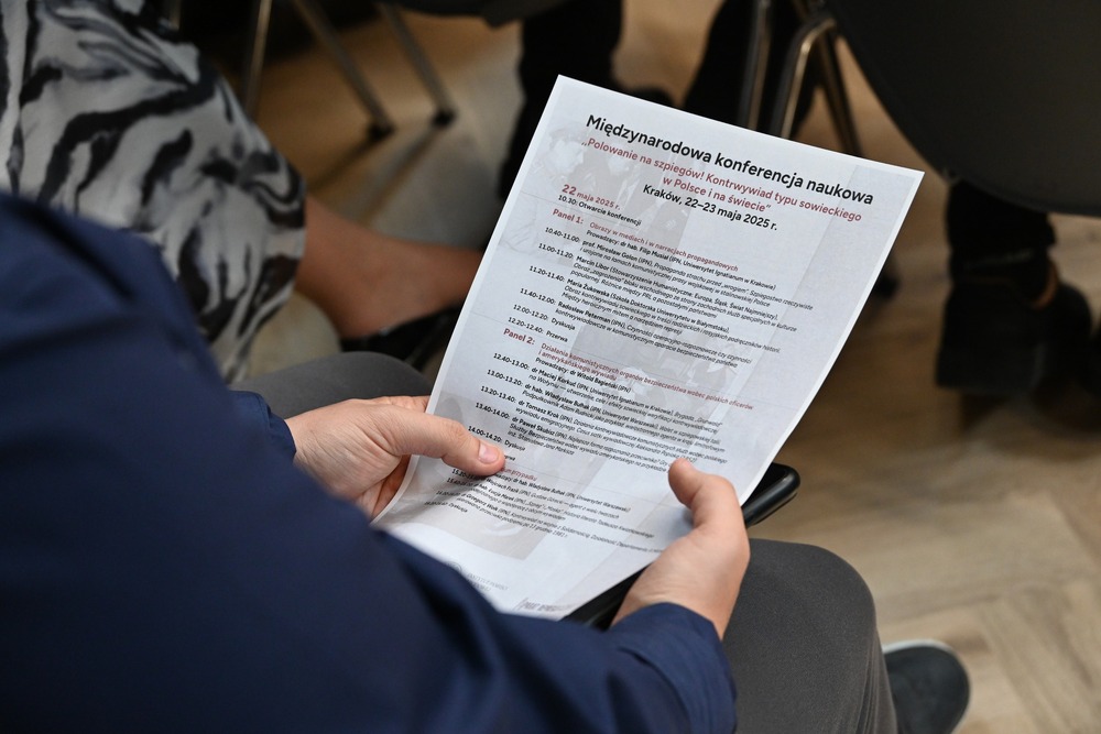 Konferencja naukowa „Polowanie na szpiegów...”. Fot. Żaneta Wierzgacz (IPN)