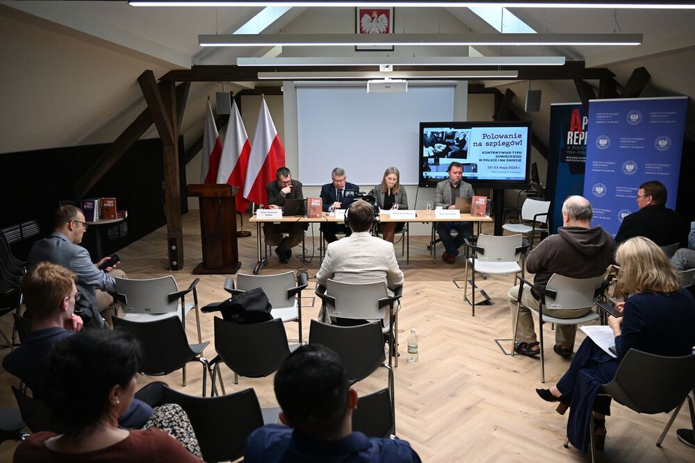 Konferencja naukowa „Polowanie na szpiegów...”. Fot. Janusz Ślęzak (IPN)